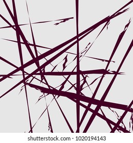 Abstract geometric pattern, texture. Random, chaotic pattern element