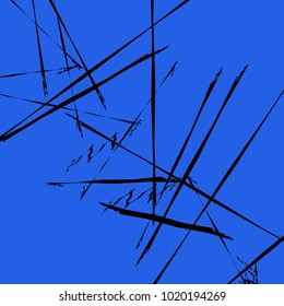 Abstract geometric pattern, texture. Random, chaotic pattern element