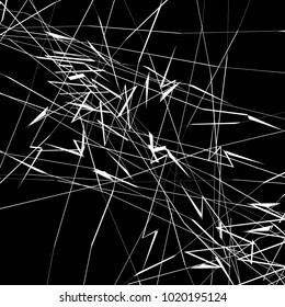 Abstract geometric pattern, texture. Random, chaotic pattern element