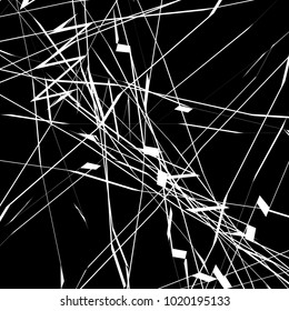 Abstract geometric pattern, texture. Random, chaotic pattern element