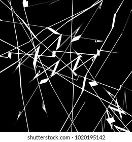 Abstract geometric pattern, texture. Random, chaotic pattern element