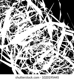 Abstract geometric pattern, texture. Random, chaotic pattern element