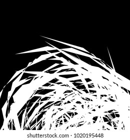 Abstract geometric pattern, texture. Random, chaotic pattern element