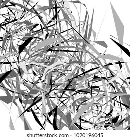 Abstract geometric pattern, texture. Random, chaotic pattern element