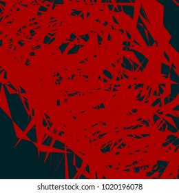 Abstract geometric pattern, texture. Random, chaotic pattern element