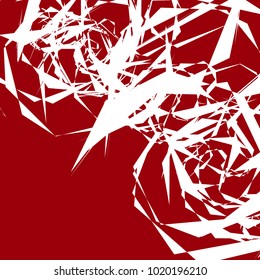 Abstract geometric pattern, texture. Random, chaotic pattern element