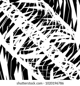 Abstract geometric pattern, texture. Random, chaotic pattern element