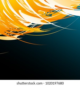 Abstract geometric pattern, texture. Random, chaotic pattern element