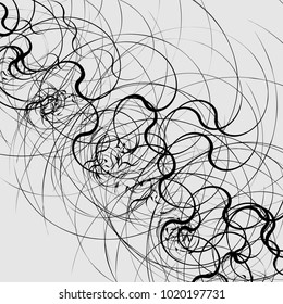 Abstract geometric pattern, texture. Random, chaotic pattern element