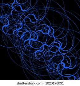 Abstract geometric pattern, texture. Random, chaotic pattern element