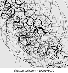 Abstract geometric pattern, texture. Random, chaotic pattern element