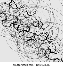 Abstract geometric pattern, texture. Random, chaotic pattern element