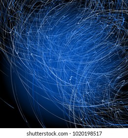 Abstract geometric pattern, texture. Random, chaotic pattern element