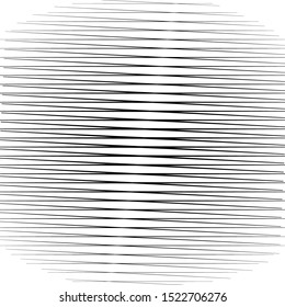 Abstract geometric pattern, texture of random, chaotic lines. Horizontal straight, parallel stripes background