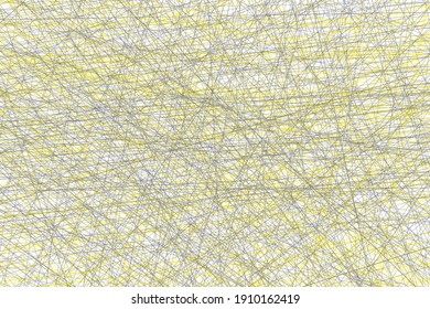 Abstract  geometric pattern texture. Random chaotic Gray and yellow lines.  Pattern design for banner, poster, cover. Background for fabrics, greeting cards, wallpapers, gift wrapping paper, web page 
