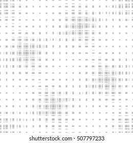Abstract Geometric pattern with tiny rectangles. Seamless texture in different colors, can be used for background.Vector Illustration.