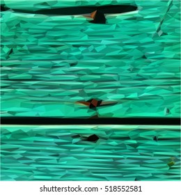 abstract geometric pattern triangle background, texture green board, vector illustration