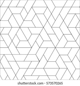 Abstract geometric pattern with triangle shape