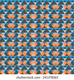 Abstract geometric pattern with triangles