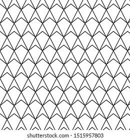 Abstract geometric pattern vector file. Black and white texture.