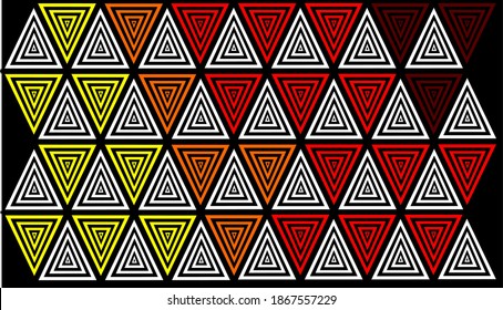 Abstract geometric pattern, vector illustration.