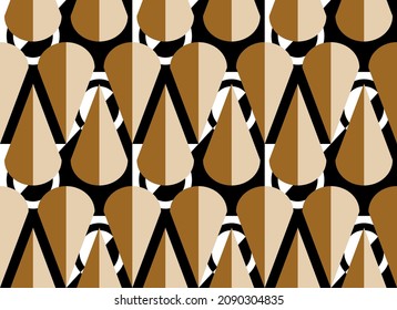 Abstract Geometric Pattern. Vector Illustration.
