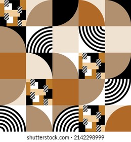 Abstract geometric pattern. Vector Illustration.