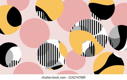 Abstract geometric pattern. Vector Illustration.