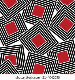 Abstract geometric pattern. Vector Illustration.