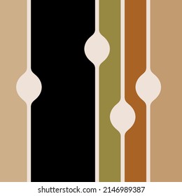 Abstract geometric pattern. Vector Illustration.