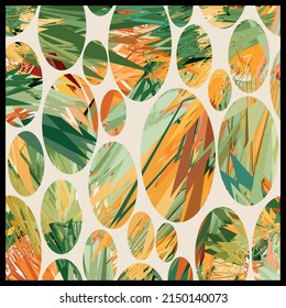 Abstract geometric pattern. Vector Illustration.