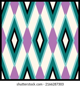 Abstract geometric pattern. Vector Illustration.