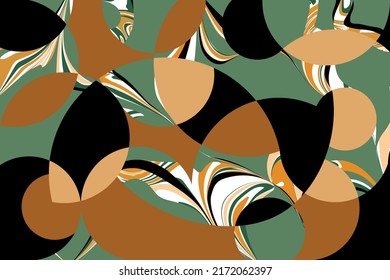 Abstract geometric pattern. Vector Illustration.