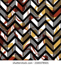 Abstract geometric  pattern. Vector Illustration.