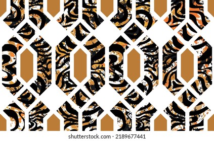 Abstract geometric pattern. Vector Illustration.