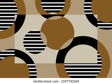 Abstract geometric pattern. Vector Illustration.