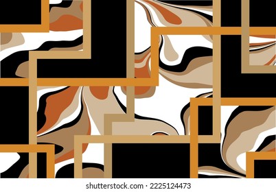 Abstract geometric pattern. Vector Illustration.