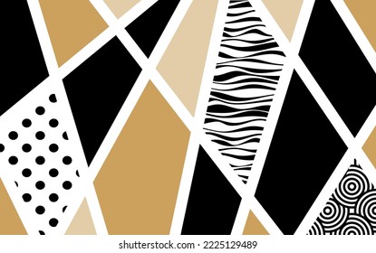 Abstract geometric pattern. Vector Illustration.