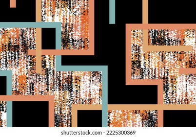 Abstract geometric pattern. Vector Illustration.