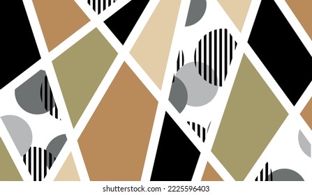 Abstract geometric pattern. Vector Illustration.