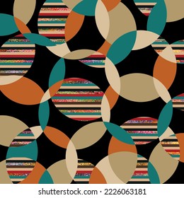 Abstract geometric pattern. Vector Illustration.