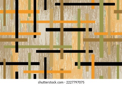 Abstract geometric pattern. Vector Illustration.