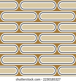 Abstract geometric pattern. Vector Illustration.