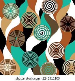 Abstract geometric pattern. Vector Illustration.