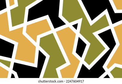 Abstract geometric pattern. Vector Illustration