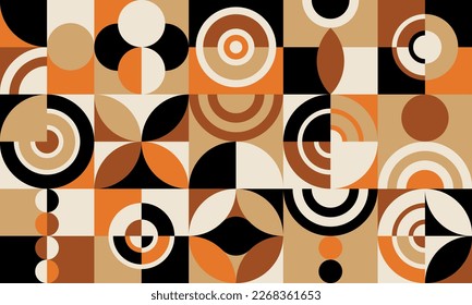 Abstract geometric pattern. Vector Illustration.