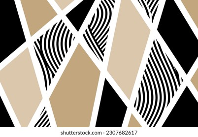 Abstract geometric pattern. Vector Illustration.