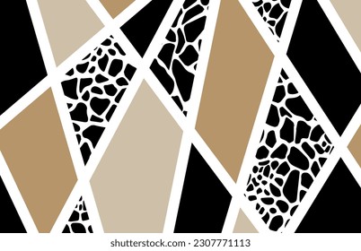 Abstract geometric pattern. Vector Illustration.