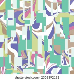 Abstract geometric pattern. Vector Illustration.