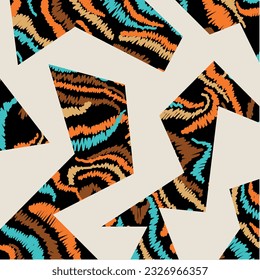 Abstract geometric pattern. Vector Illustration